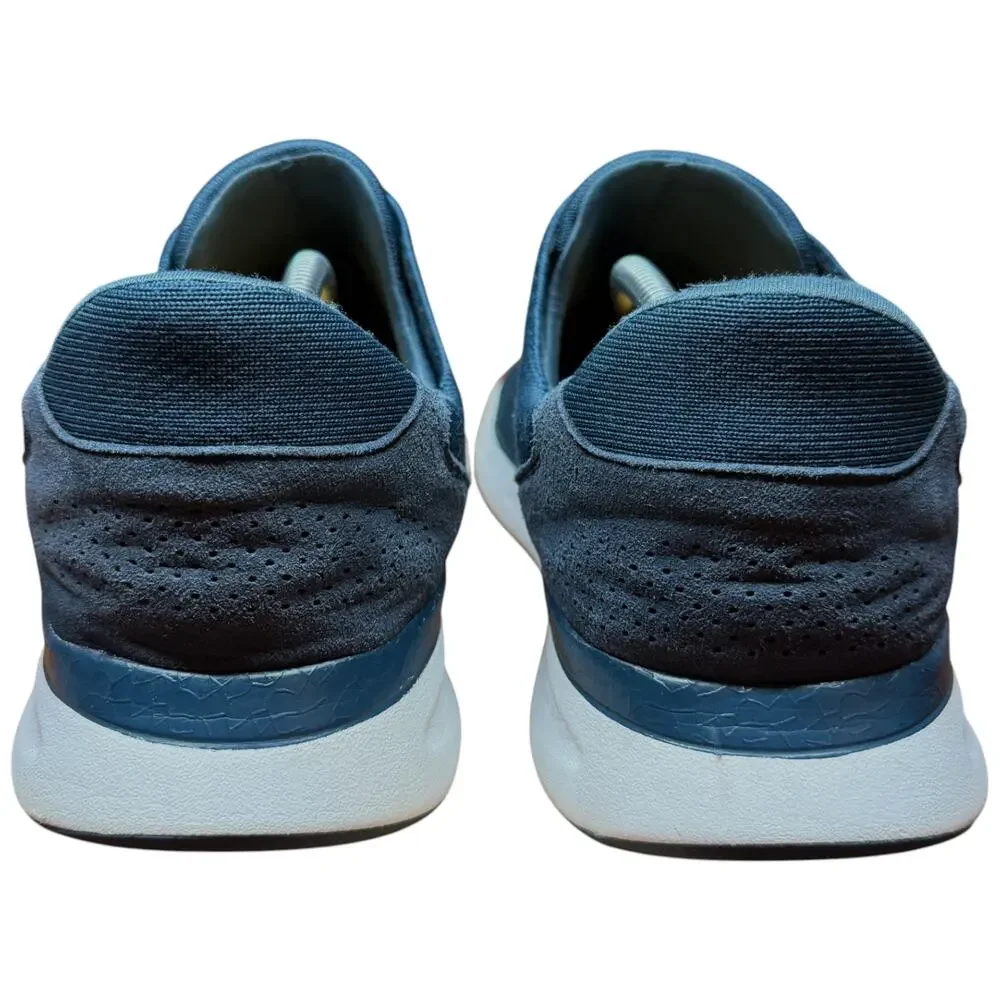 KIZIK Lima Men's 13 Tidepool Teal Blue Hands Free Sneakers Slip On Shoes Knit - Picture 5 of 15